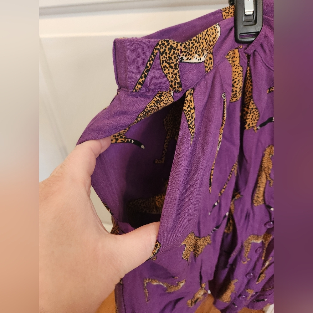 Modcloth Cheetah Skirt - Picture 3 of 3